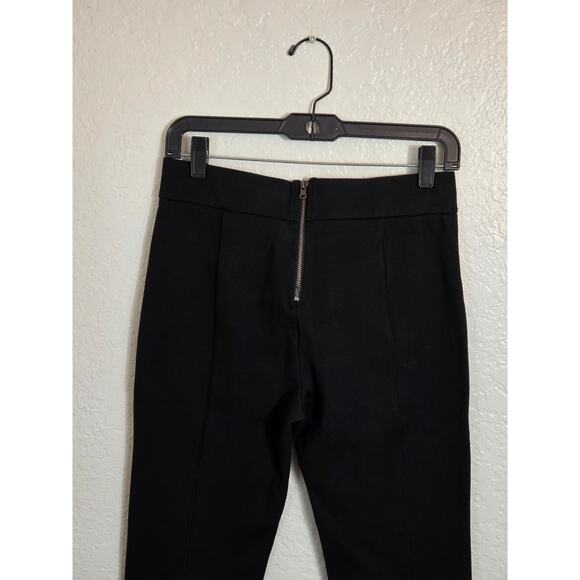 J.CREW Any Day Stretch Ponte Pants Womens Size Medium Petite Black Career Office - Picture 7 of 9